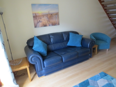 3 seater sofa and tub seat in Colborne Holiday let