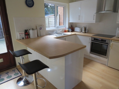 Kitchen at Taverner holiday let